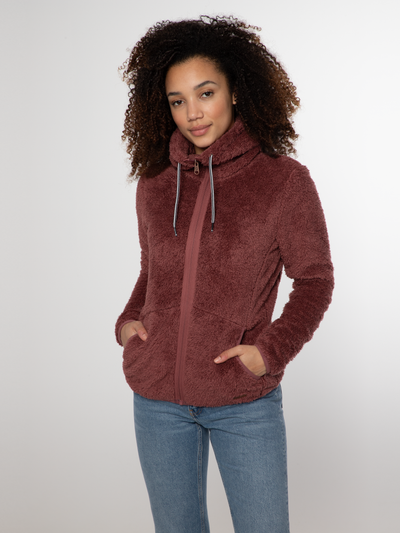 RIRI Fleece-Sweatjacke