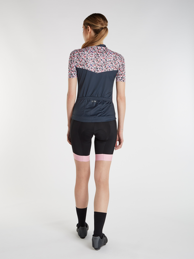 PRTCACAO Floral cycling shirt short sleeve