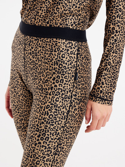 PRTHEATHER Leopard thermal trousers
