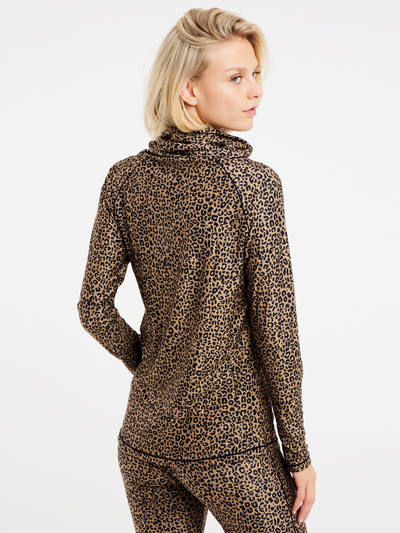 PRTTRISH Leopard thermal top
