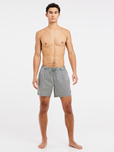 PRTMANAMA Striped short swim shorts