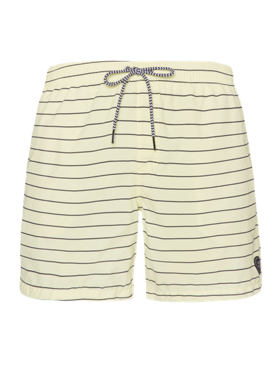 SHARIF Gestreifter Kurze Badehose