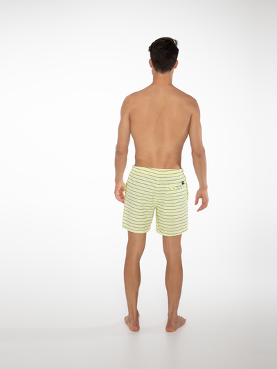 SHARIF Gestreifter Kurze Badehose