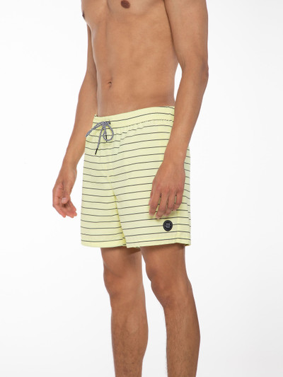 SHARIF Gestreifter Kurze Badehose