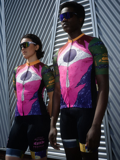 PRTJAMALMS Fietsshirt Protest Sportswear X Jamel Armand