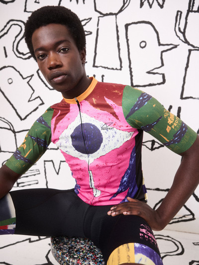 PRTJAMALMS Fietsshirt Protest Sportswear X Jamel Armand