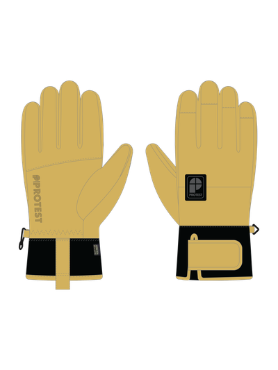 PRTNorman Leather ski gloves