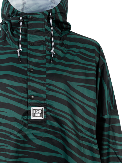 PRTLaugh Tiger outdoor rain poncho