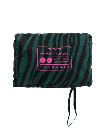 PRTLaugh Tiger outdoor rain poncho