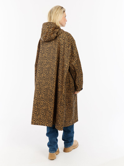 PRTLaugh Leopard outdoor rain poncho