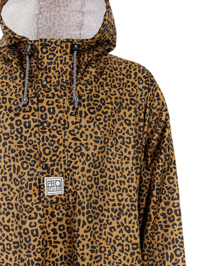 PRTLaugh Leopard outdoor rain poncho