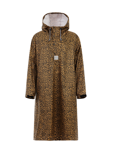 PRTLaugh Leopard outdoor rain poncho