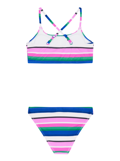 PRTWirl JR Gestreepte bralette bikini set