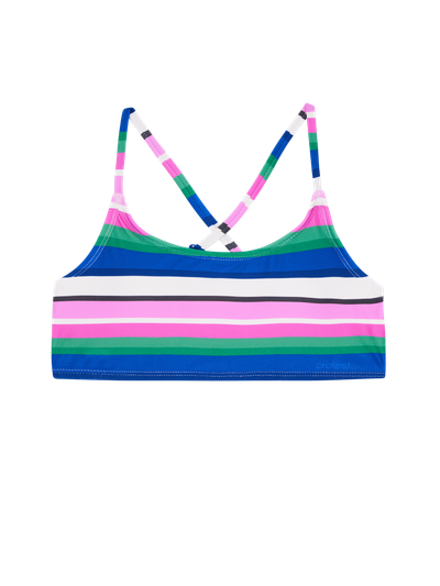PRTWirl JR Gestreepte bralette bikini set