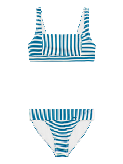 PRTRox JR Gestreepte bralette bikini set