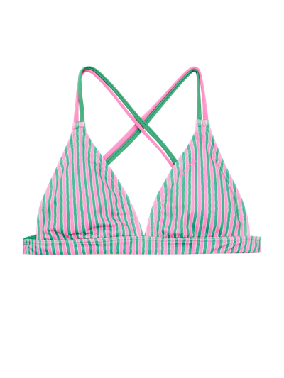 PRTTica JR Gestreepte triangel bikini set