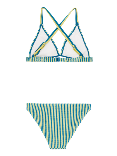 PRTTica JR Gestreepte triangel bikini set
