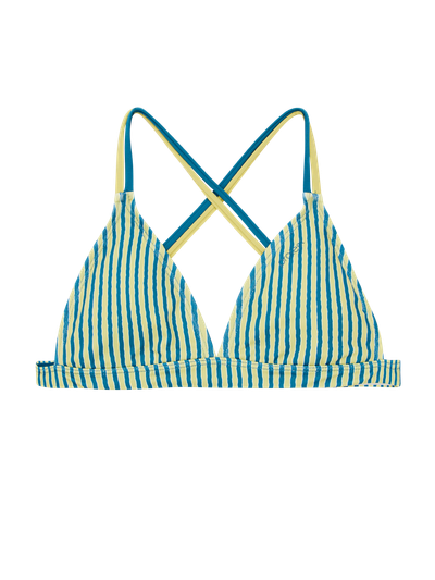 PRTTica JR Gestreepte triangel bikini set