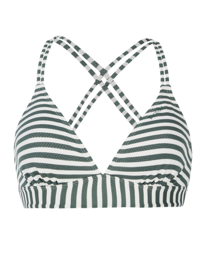 MIXSuperol Gestreepte triangel bikini top