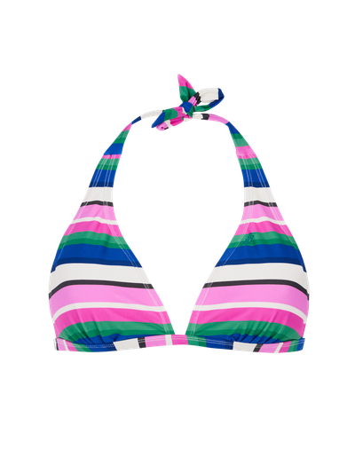 PRTKami Gestreepte halter bikini set
