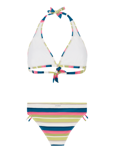 PRTKami Gestreepte halter bikini set