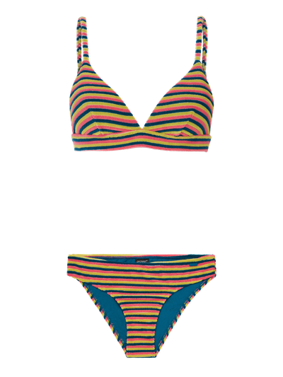 PRTElzi Gestreepte triangel bikini set