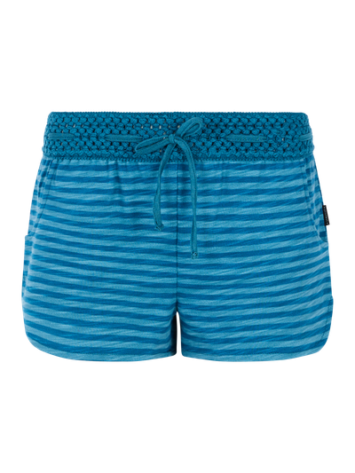 PRTFlowery 25 Gestreepte korte broek