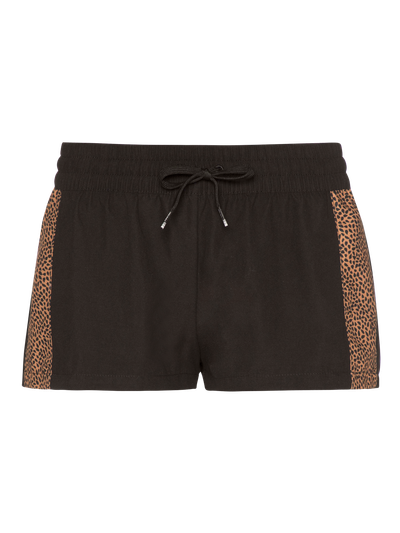 GISELA Leopard swim shorts
