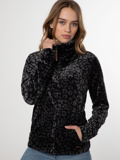 PACO 21 Leopard fleece zip up