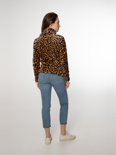 PACO 21 Leopard Fleecejacke