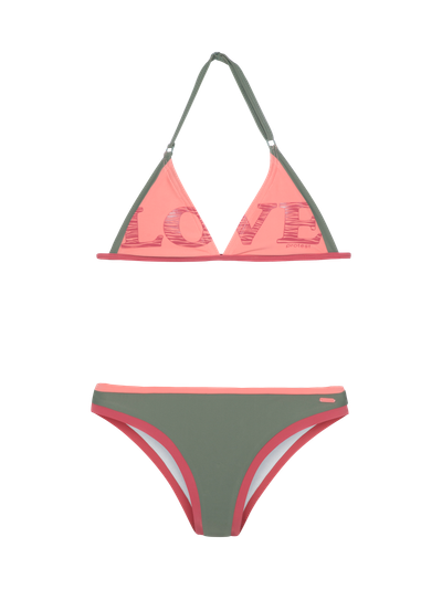PRTVERA JR Triangle bikini set