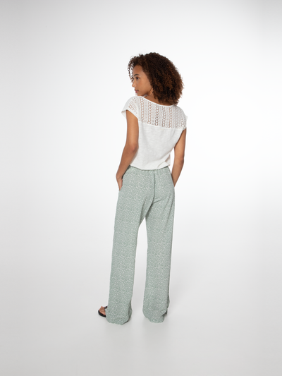 PRTLIV Floral summer trousers