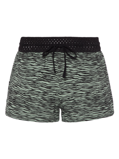 PRTFLOWERY Zebra shorts