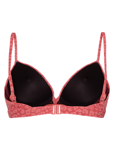 MIXTARA Leopard triangle bikini top