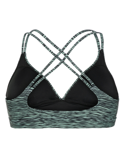 MIXSUPERBIRD Zebra triangle bikini top