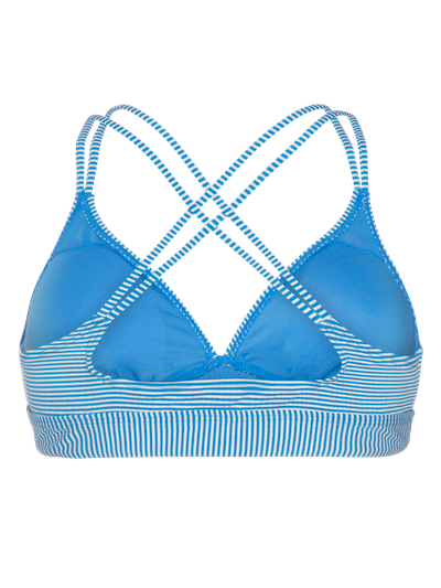 MIXSUPERS Gestreepte triangel bikini top