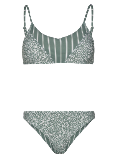 PRTTERESA Floral bralette bikini set
