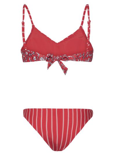 PRTTERESA Floral bralette bikini set