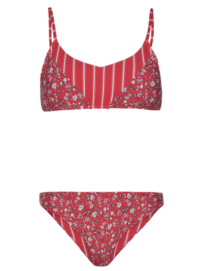 PRTTERESA Floral bralette bikini set