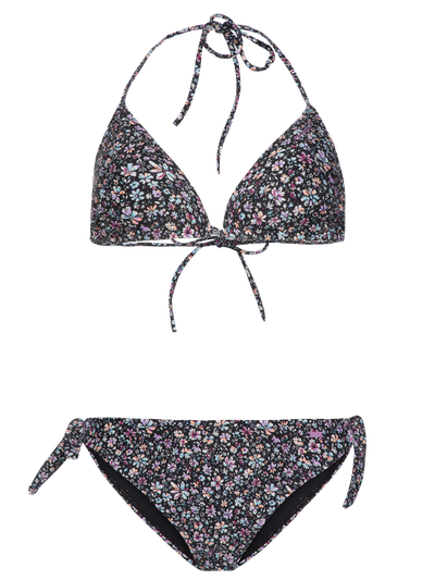 PRTIQUITOS Blumen-Triangel-Bikini-Set