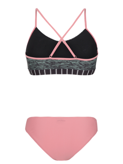 PRTSINGU Zebra surf bikini set