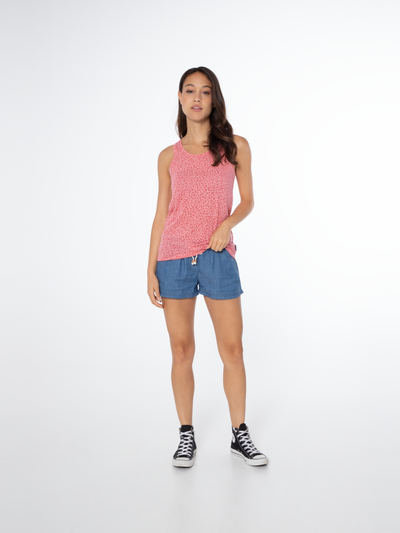 PRTMARRIT Leopard vest top