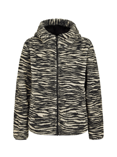 PRTHOSTAR JR Zebra-Fleece-Sweatjacke
