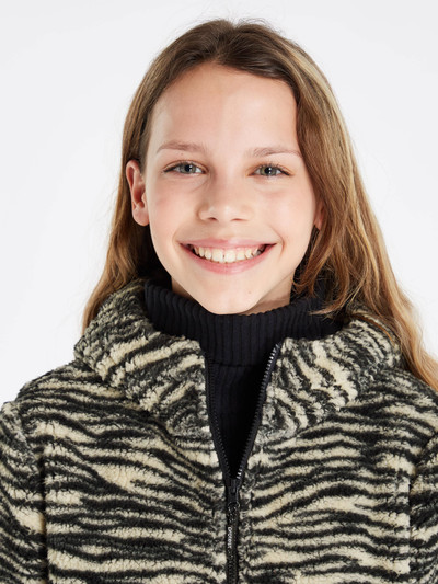 PRTHOSTAR JR Zebra-Fleece-Sweatjacke