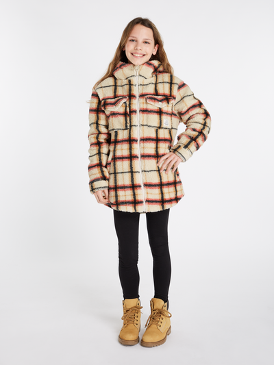 PRTJUNA JR Teddy fleece lightweight jacket