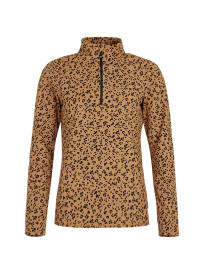 PRTVIOLET Leopard mid layer