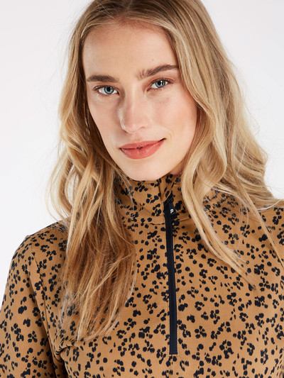 PRTVIOLET Leopard mid layer