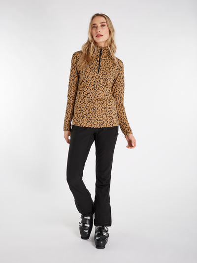 PRTVIOLET Leopard mid layer