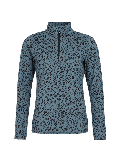 PRTVIOLET Leopard mid layer