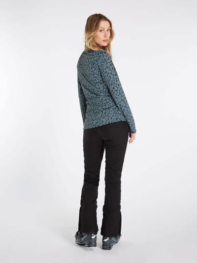 PRTVIOLET Leopard mid layer